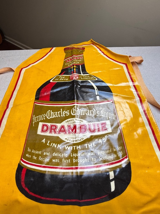 Drambuie Other - Vintage Pier One Drambuie Plastic Bar Apron New With Tags NWT